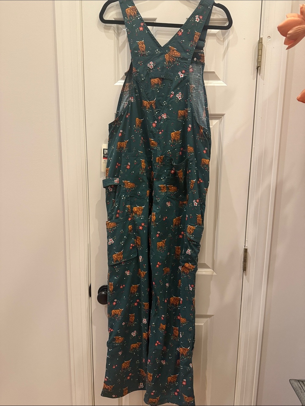 NWT Retired Cow Duluth Heirloom Gardening Overalls sz Small 31” - Picture 5 of 5